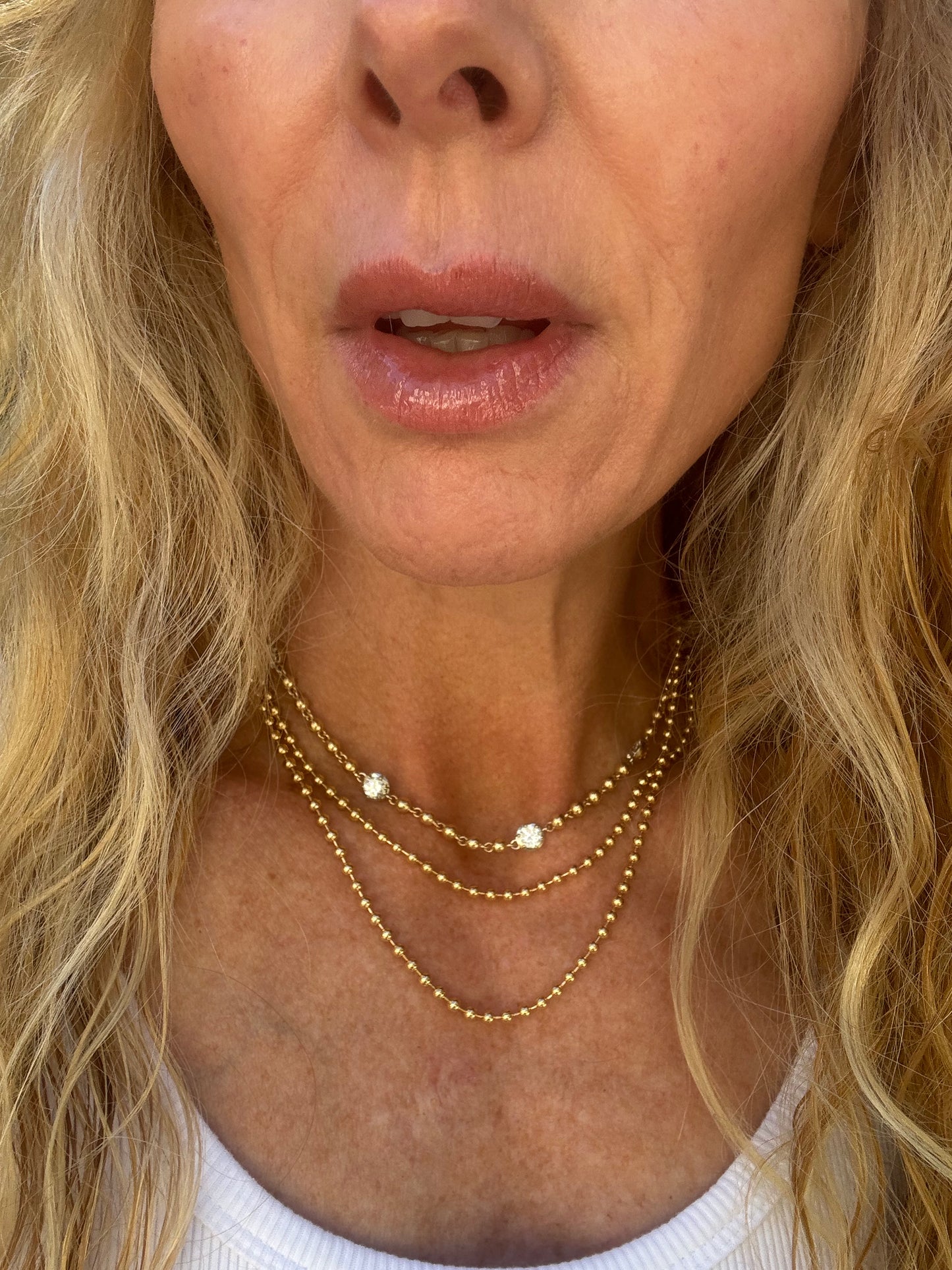 The Nicole Ball Chain: Gold Filled