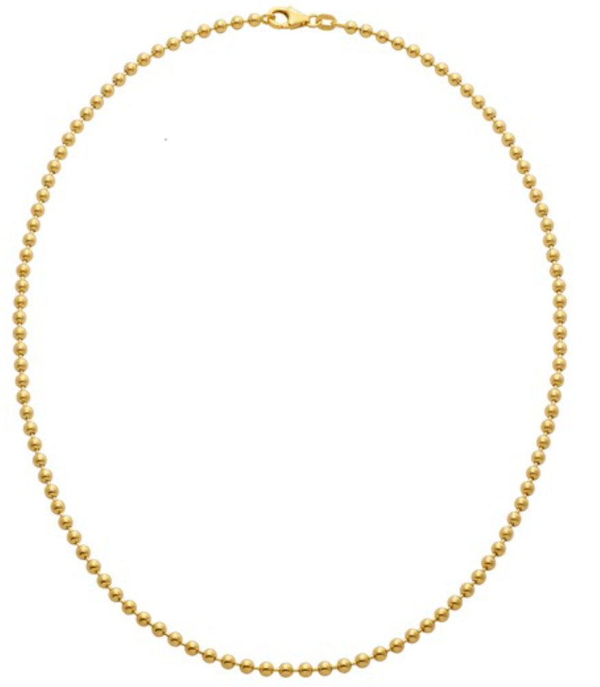 The Nicole Ball Chain: Gold Filled