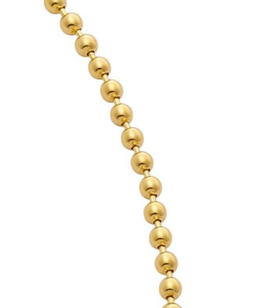 The Nicole Ball Chain: Gold Filled