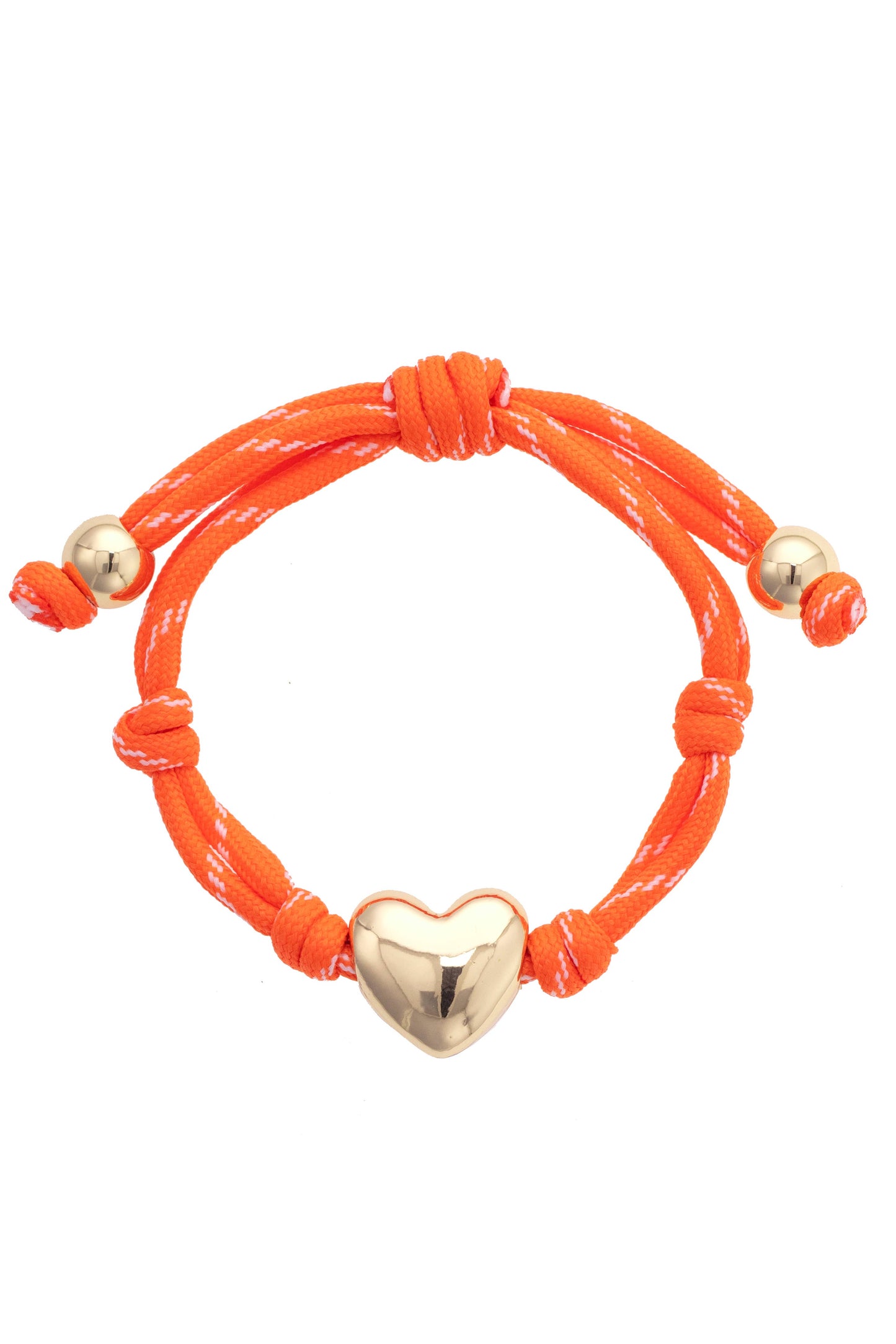 Puffy Heart Paracord Bracelet