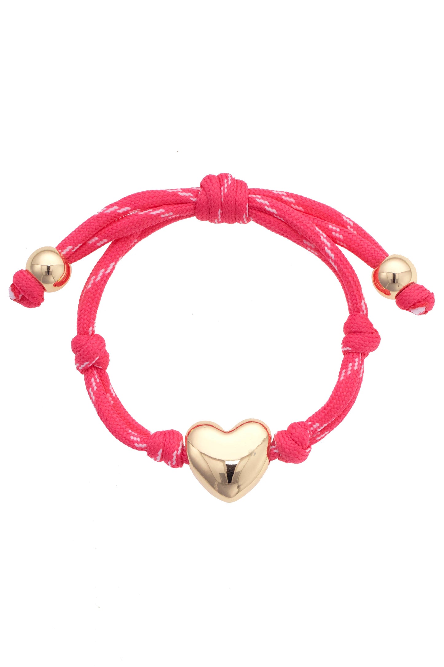 Puffy Heart Paracord Bracelet