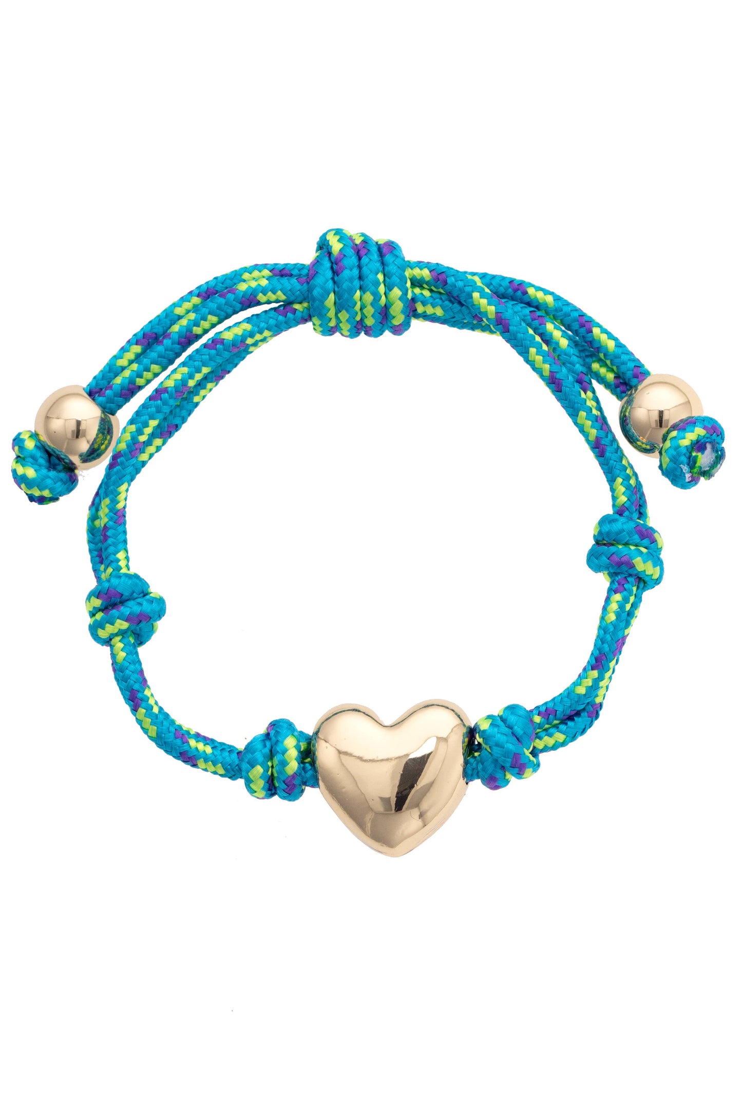 Puffy Heart Paracord Bracelet