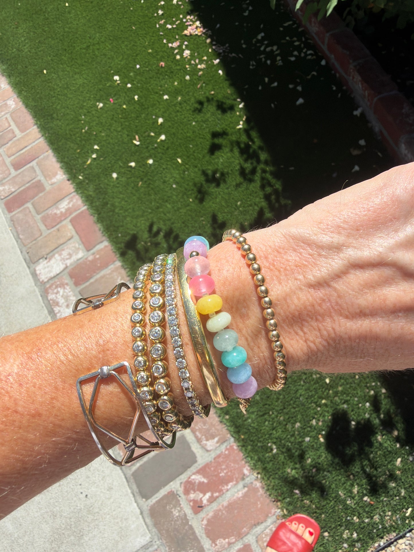 Beaded Candy Bracelet