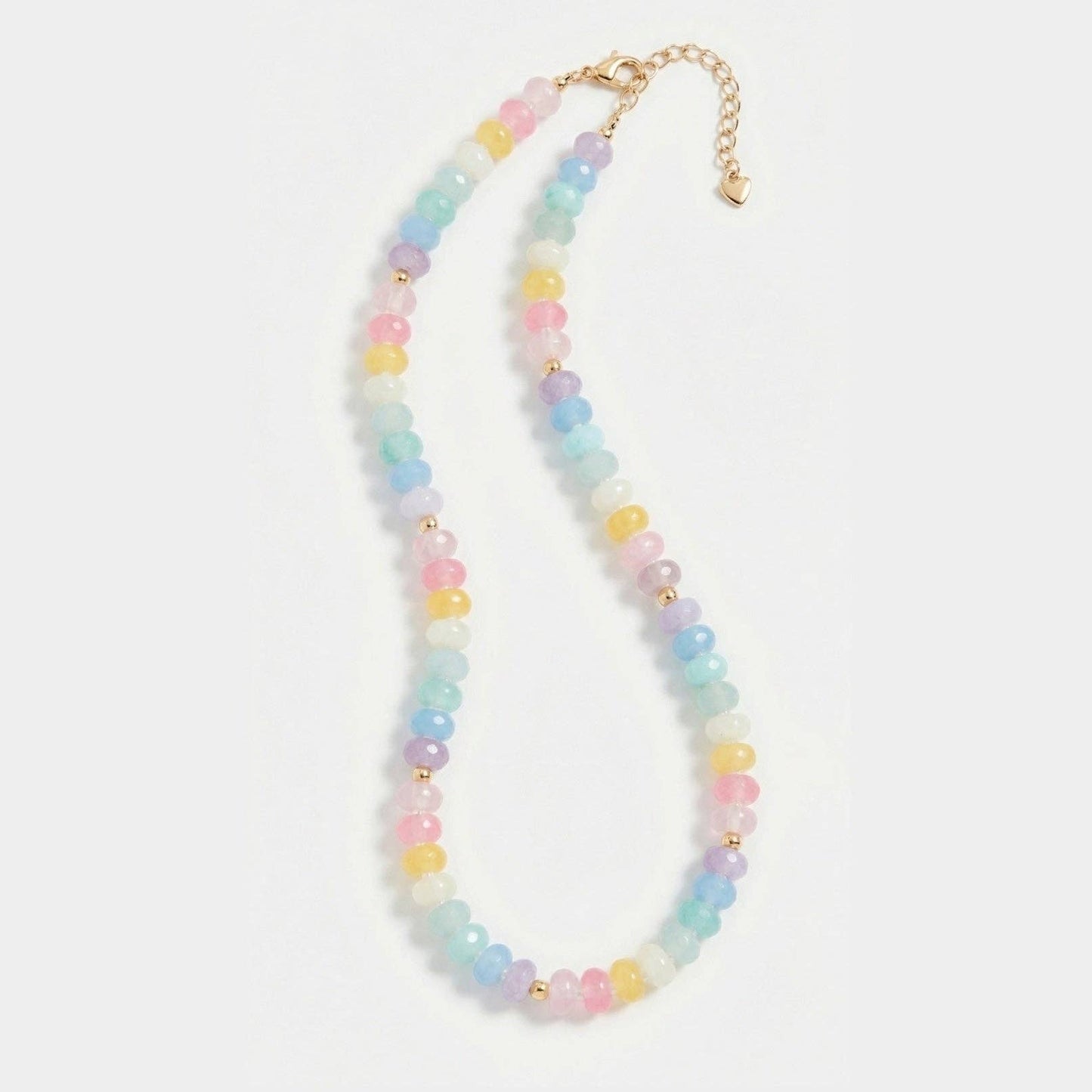 Beaded Pastel Candy Necklace