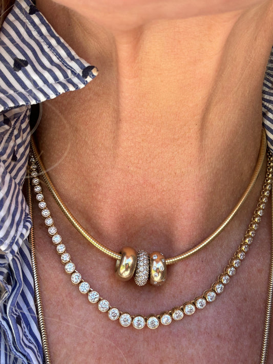 Mini Major Chubby Charm: pavè